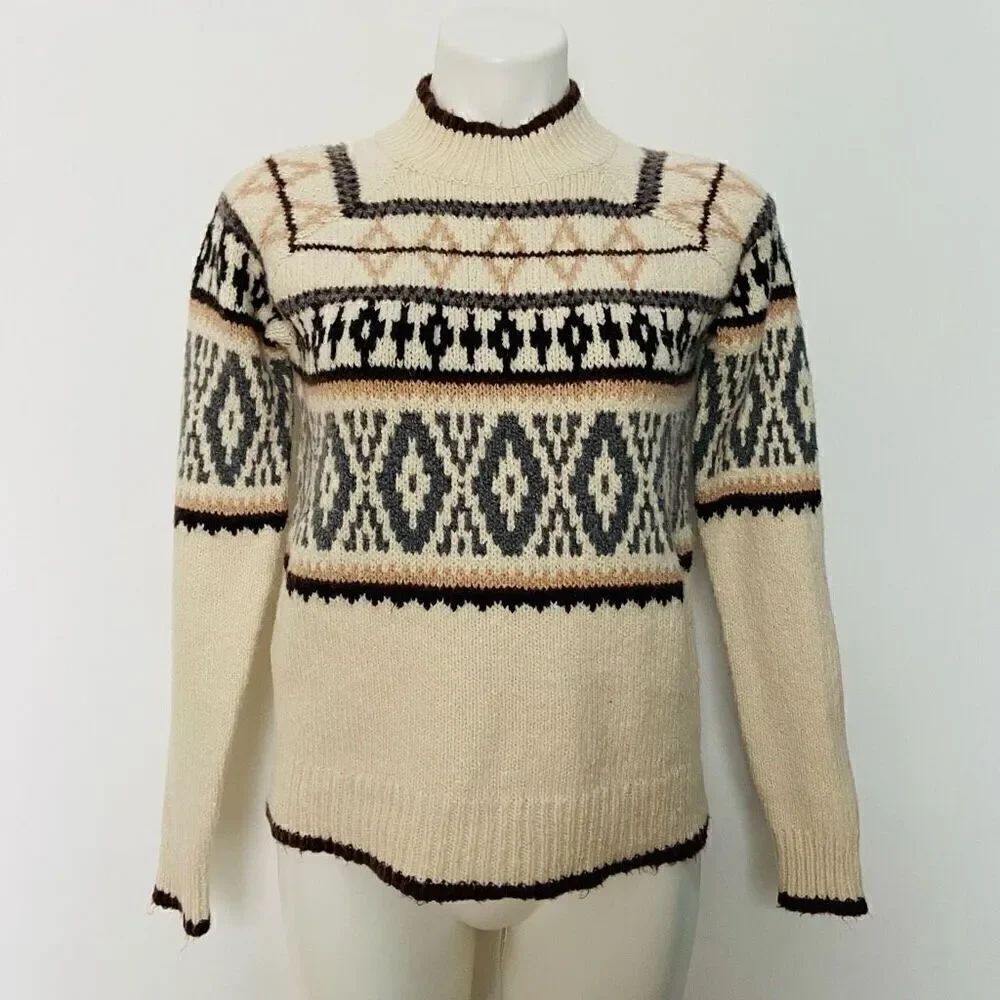 American Eagle Mock Neck Sweater